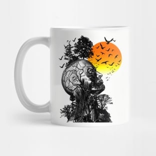 Hangover Alan Human Tree // Vintage Design Mug